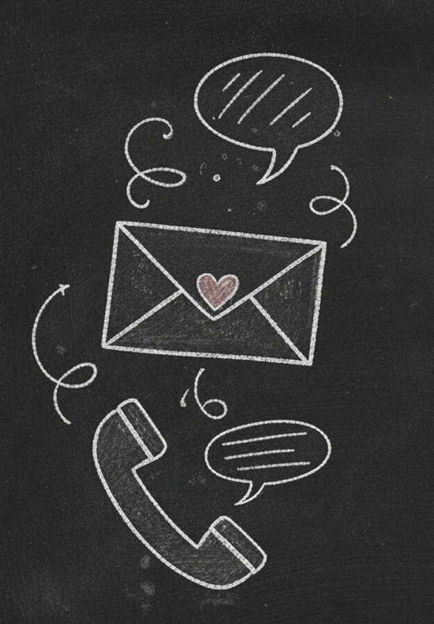 Contact illustration